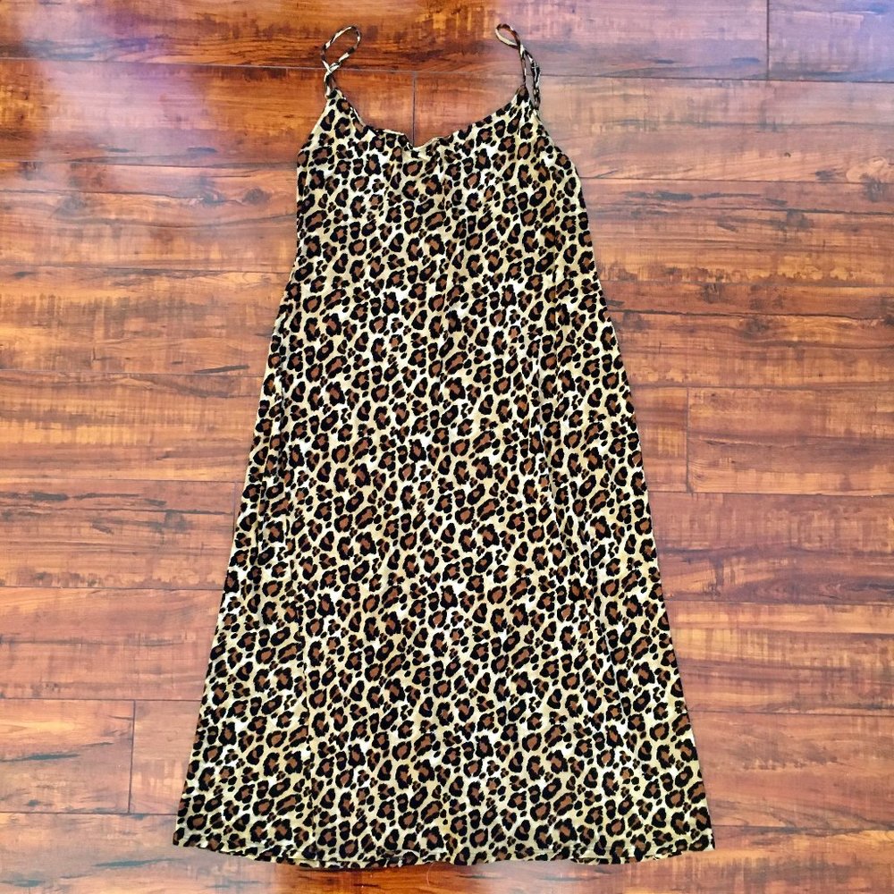 Natori Leopard Print Longer-Length Chemise Nightg… - image 2